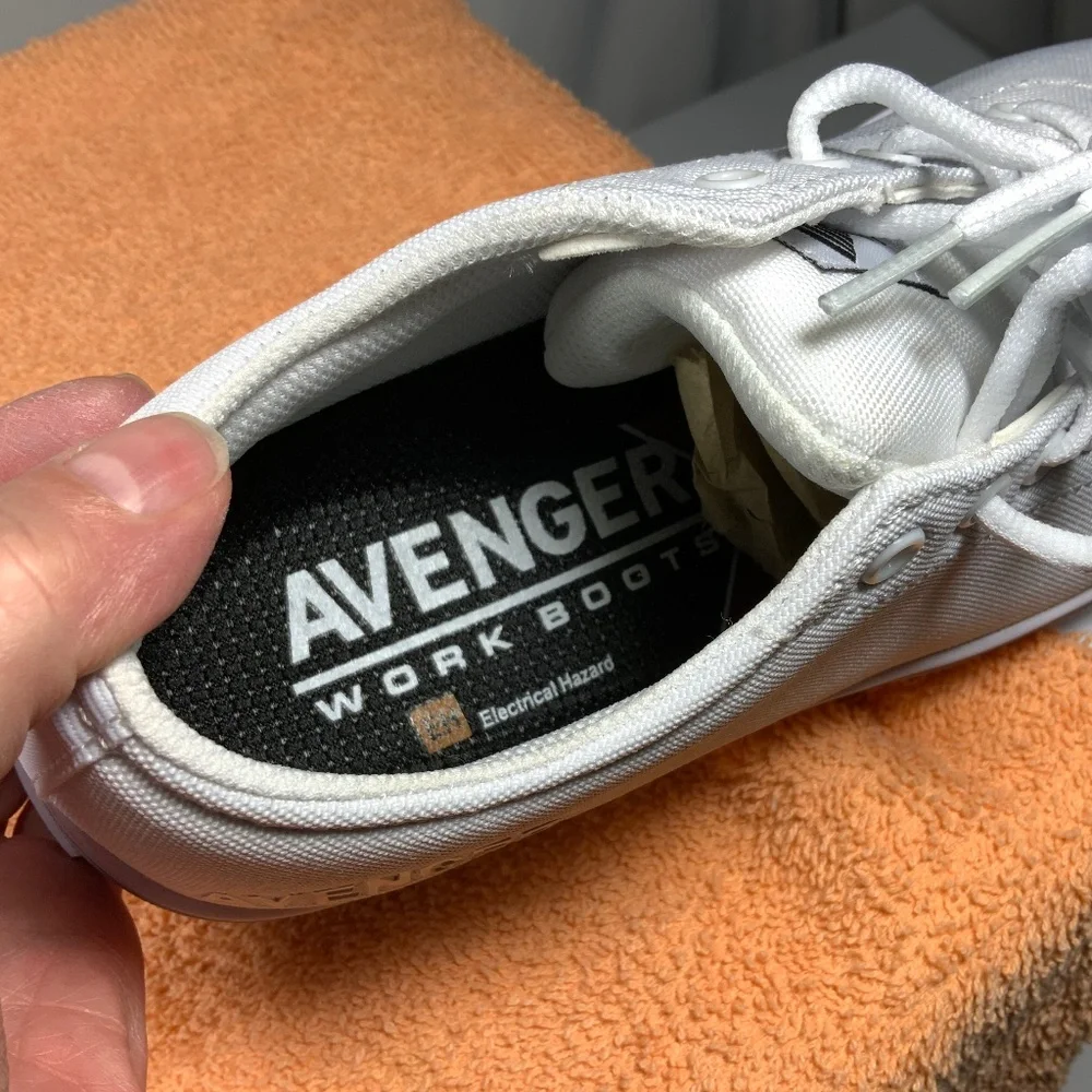 Women's Avenger Work Shoe A412 Alley CT - SZ 6.5 - Picture 12 of 15